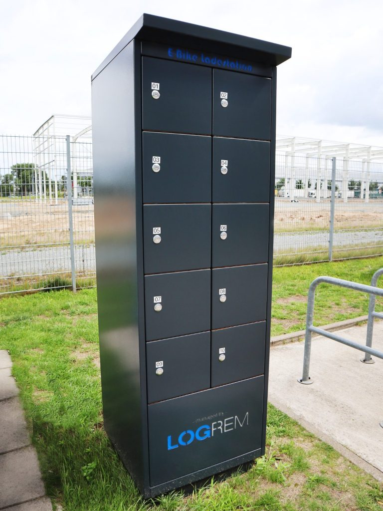 Outdoor E-Bike Ladestation